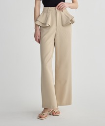 BIRTHDAY BASH（バースデイバッシュ）の「WAIST FRILL STRAIGHT PANTS（その他パンツ）」