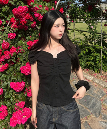 lotsyou_Ella Blouse Black