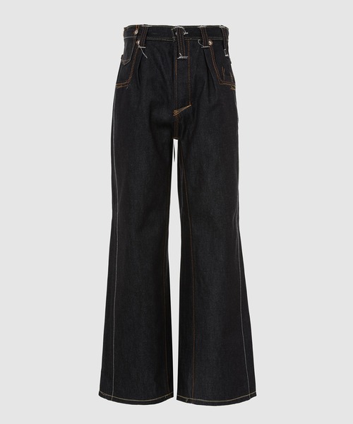 DAIRIKU(ダイリク)の「"Freedom Stitch" Rigid Denim Pants(デニムパンツ・メンズ・インディゴブルー・S/M)」の1枚目の写真