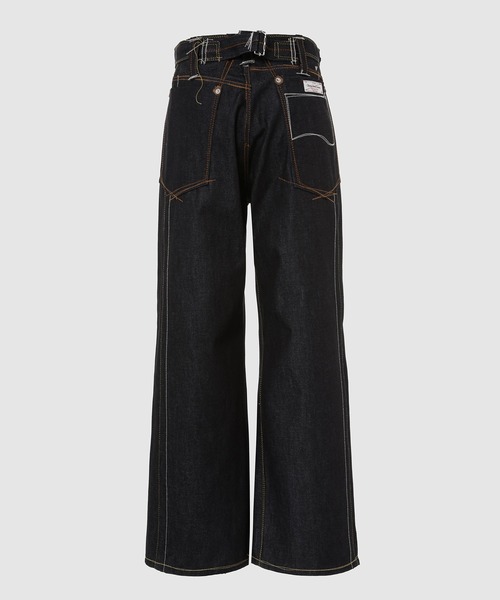 DAIRIKU(ダイリク)の「"Freedom Stitch" Rigid Denim Pants(デニムパンツ・メンズ・インディゴブルー・S/M)」の6枚目の写真