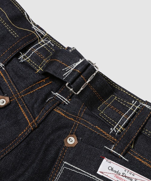 DAIRIKU(ダイリク)の「"Freedom Stitch" Rigid Denim Pants(デニムパンツ・メンズ・インディゴブルー・S/M)」の13枚目の写真