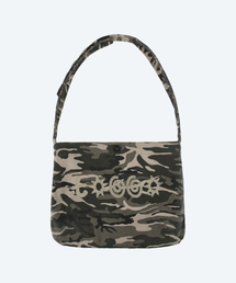 TONY LAWRENCE（トニーローレンス）の「カモワッフルクロスバッグブラウン（メッセンジャーバッグ）」