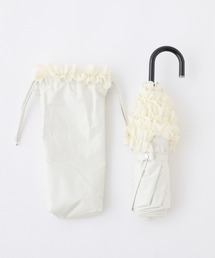 one after another NICE CLAUP | 晴雨兼用/フリル折りたたみ傘(折りたたみ傘)