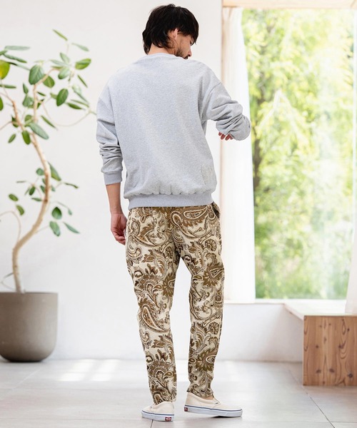 CAMBIO(カンビオ)の「mp14942- ゴブランテーパードパンツ(HLCM0266)(その他パンツ・メンズ・ベージュ/ブラック・M/L/XL)」の8枚目の写真