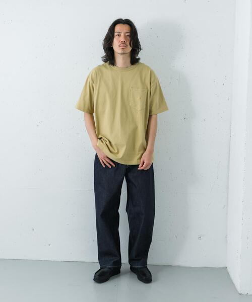 THE NORTH FACE PURPLE LABEL（ザ ノースフェイス パープルレーベル）の「THE NORTH FACE PURPLE LABEL　8OZ FIELD POCKET T-SHIRTS（Tシャツ/カットソー・メンズ・イエロー系その他/ダークグレー/ライトグレー/オフホワイト/ブラック・X-LARGE/LARGE/MEDIUM）」の18枚目の写真