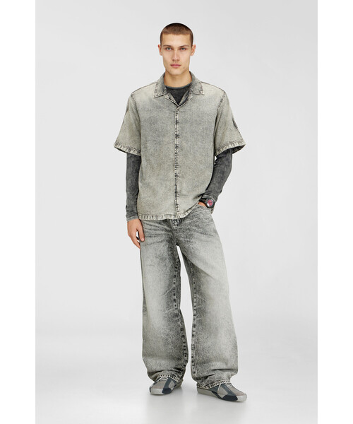 DIESEL(ディーゼル)の「メンズ デニムシャツ D-NABIL-S8(シャツ/ブラウス・メンズ・ブラック系その他・X-LARGE/SMALL/MEDIUM/LARGE/X-SMALL)」の5枚目の写真