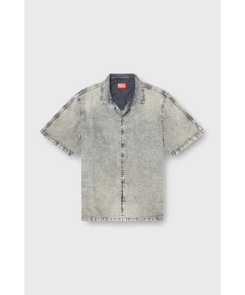DIESEL(ディーゼル)の「メンズ デニムシャツ D-NABIL-S8(シャツ/ブラウス・メンズ・ブラック系その他・X-LARGE/SMALL/MEDIUM/LARGE/X-SMALL)」の2枚目の写真