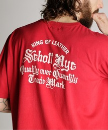 t*k様 SCHOTT マルーン シャツ SCHOTT｜ショットのTシャツ/カットソー（レッド/赤色系）通販 - ZOZOTOWN