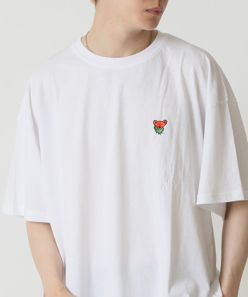 Grateful Dead（グレイトフルデッド）の「GRATEFUL DEAD グレイトフル・デッド オーバーサイズ メンズ レディース 半袖プリントTシャツ（Tシャツ/カットソー・メンズ・ホワイト系1/ホワイト系2/ブラック系2/グリーン系1/ネイビー系2/グレー系1/ベージュ系2/パープル系1・XL/L/M）」の11枚目の写真