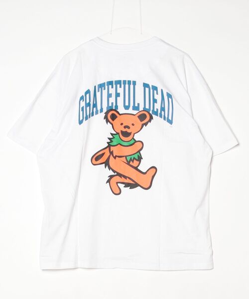 Grateful Dead（グレイトフルデッド）の「GRATEFUL DEAD グレイトフル・デッド オーバーサイズ メンズ レディース 半袖プリントTシャツ（Tシャツ/カットソー・メンズ・ホワイト系1/ホワイト系2/ブラック系2/グリーン系1/ネイビー系2/グレー系1/ベージュ系2/パープル系1・XL/L/M）」の21枚目の写真