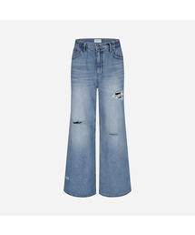 LANGER（ランガー）の「[PLC] CALIK sky wide distressed jeans（デニムパンツ）」
