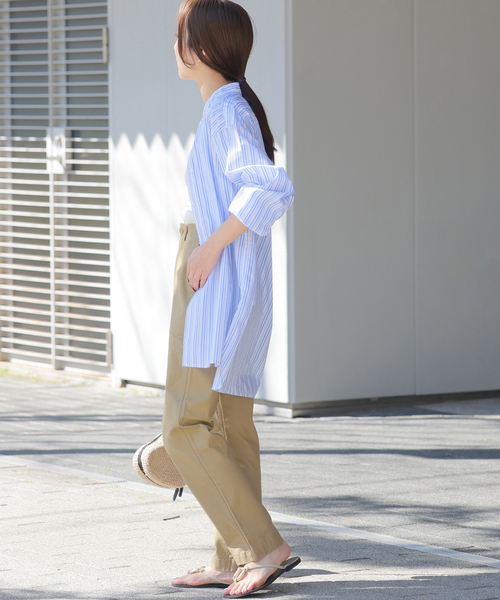 JOURNAL STANDARD relume(ジャーナルスタンダード レリューム)の「《WEB限定追加3》ベイカーパンツ(カーゴパンツ・レディース・ベージュ/カーキ・34/36/38/40)」の6枚目の写真