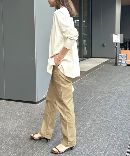 JOURNAL STANDARD relume(ジャーナルスタンダード レリューム)の「《WEB限定追加3》ベイカーパンツ(カーゴパンツ・レディース・ベージュ/カーキ・34/36/38/40)」の15枚目の写真