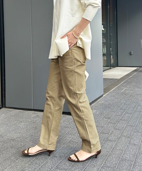 JOURNAL STANDARD relume(ジャーナルスタンダード レリューム)の「《WEB限定追加3》ベイカーパンツ(カーゴパンツ・レディース・ベージュ/カーキ・34/36/38/40)」の18枚目の写真