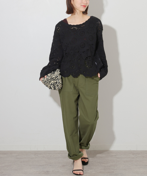 JOURNAL STANDARD relume(ジャーナルスタンダード レリューム)の「《WEB限定追加3》ベイカーパンツ(カーゴパンツ・レディース・ベージュ/カーキ・34/36/38/40)」の20枚目の写真