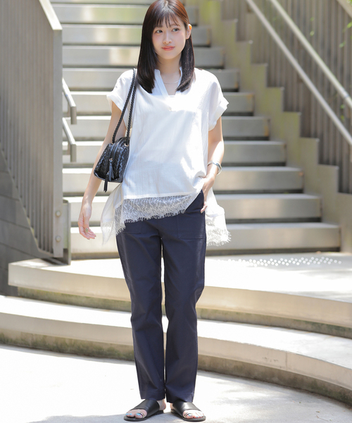 JOURNAL STANDARD relume(ジャーナルスタンダード レリューム)の「《WEB限定追加3》ベイカーパンツ(カーゴパンツ・レディース・ベージュ/カーキ/ネイビー・34/36/38/40)」の11枚目の写真