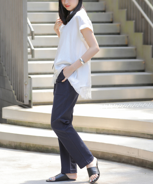 JOURNAL STANDARD relume(ジャーナルスタンダード レリューム)の「《WEB限定追加3》ベイカーパンツ(カーゴパンツ・レディース・ベージュ/カーキ/ネイビー・34/36/38/40)」の12枚目の写真