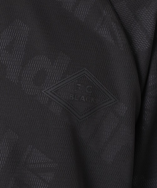 BLACK LABEL CRESTBRIDGE(ブラックレーベル・クレストブリッジ)の「【WEB・一部店舗限定】【BLACK lab.×Admiral】メッシュジャカードロゴTシャツ(Tシャツ/カットソー・メンズ・ブラック・M/L)」の7枚目の写真