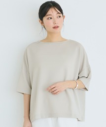 \SNSで話題!!/ライトエンボス半袖ワイドT