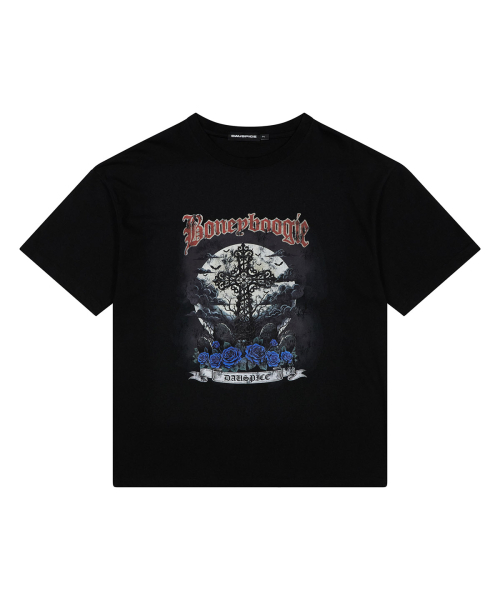 DAUSPICE(ディーオスピス)の「(DUC) BB Cross Graphic T-Shirt Black(Tシャツ/カットソー・メンズ・ブラック・MEDIUM/LARGE)」の2枚目の写真