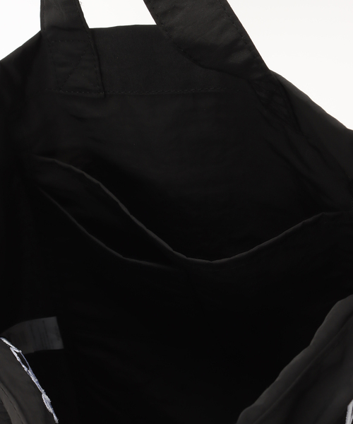 OUTDOOR PRODUCTS(アウトドアプロダクツ)の「OUTDOOR PRODUCTS / アウトドアプロダクツ ナイロンロゴトートBAG(トートバッグ・レディース・チョコ/ブラック/グリーン/ブラウン・FREE)」の9枚目の写真