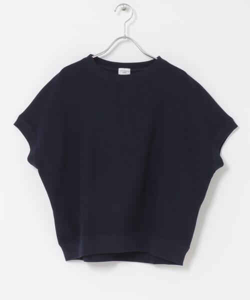 URBAN RESEARCH DOORS(アーバンリサーチドアーズ)の「タックフライスフレンチTシャツ(Tシャツ/カットソー・レディース・ネイビー/ナチュラル/レッド系その他/ブルー・FREE)」の5枚目の写真