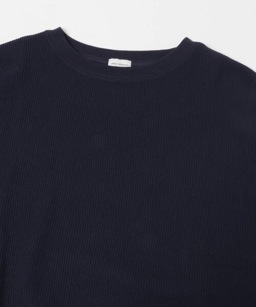 URBAN RESEARCH DOORS(アーバンリサーチドアーズ)の「タックフライスフレンチTシャツ(Tシャツ/カットソー・レディース・ネイビー/ナチュラル/レッド系その他/ブルー・FREE)」の6枚目の写真