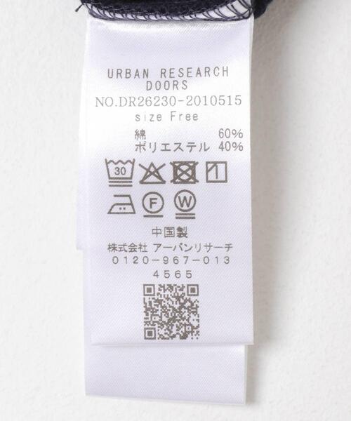URBAN RESEARCH DOORS(アーバンリサーチドアーズ)の「タックフライスフレンチTシャツ(Tシャツ/カットソー・レディース・ネイビー/ナチュラル/レッド系その他/ブルー・FREE)」の10枚目の写真