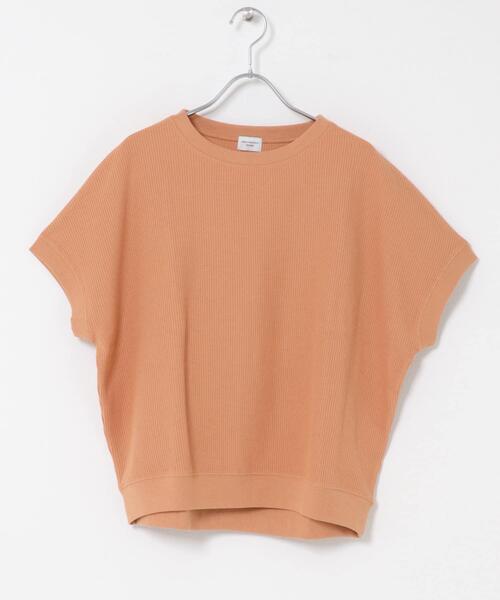 URBAN RESEARCH DOORS(アーバンリサーチドアーズ)の「タックフライスフレンチTシャツ(Tシャツ/カットソー・レディース・ネイビー/ナチュラル/レッド系その他/ブルー・FREE)」の18枚目の写真