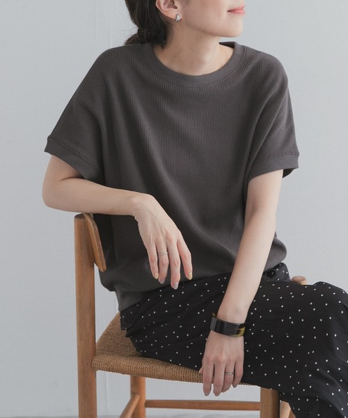 タックフライスフレンチTシャツ（Tシャツ/カットソー）｜URBAN
