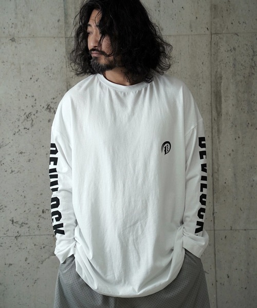 DEVILOCK(デビロック)の「DEVILOCK SLEEVE LOGO BIG TEE(Tシャツ/カットソー・メンズ・ブラック/ホワイト・FREE)」の10枚目の写真