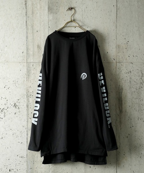 DEVILOCK(デビロック)の「DEVILOCK SLEEVE LOGO BIG TEE(Tシャツ/カットソー・メンズ・ブラック/ホワイト・FREE)」の12枚目の写真
