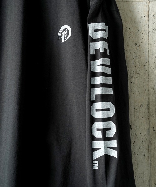DEVILOCK(デビロック)の「DEVILOCK SLEEVE LOGO BIG TEE(Tシャツ/カットソー・メンズ・ブラック/ホワイト・FREE)」の17枚目の写真