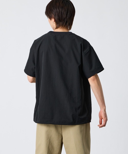 NANGA（ナンガ）の「[NANGA/ナンガ] DotAir COMFY ショートスリーブ ポケットTシャツ（Tシャツ/カットソー・レディース・ブラック/グリーン/ベージュ・L/XL/M）」の5枚目の写真