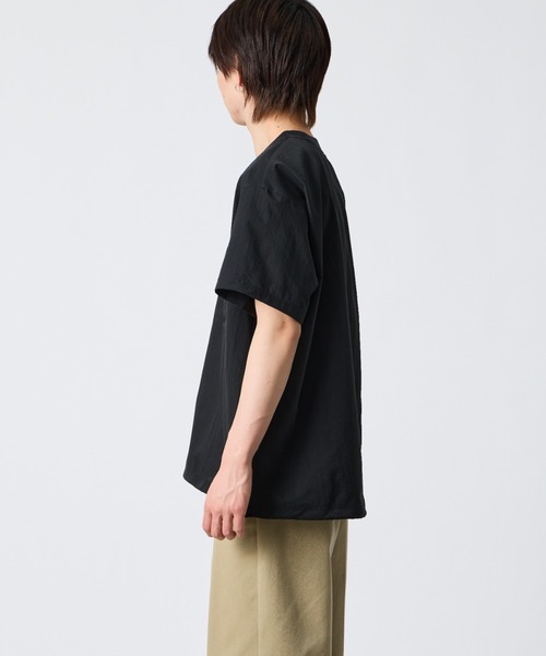 NANGA（ナンガ）の「[NANGA/ナンガ] DotAir COMFY ショートスリーブ ポケットTシャツ（Tシャツ/カットソー・レディース・ブラック/グリーン/ベージュ・L/XL/M）」の4枚目の写真