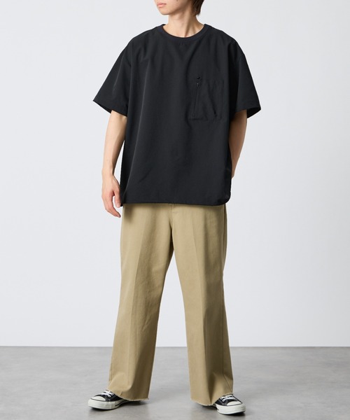 NANGA（ナンガ）の「[NANGA/ナンガ] DotAir COMFY ショートスリーブ ポケットTシャツ（Tシャツ/カットソー・レディース・ブラック/グリーン/ベージュ・L/XL/M）」の12枚目の写真