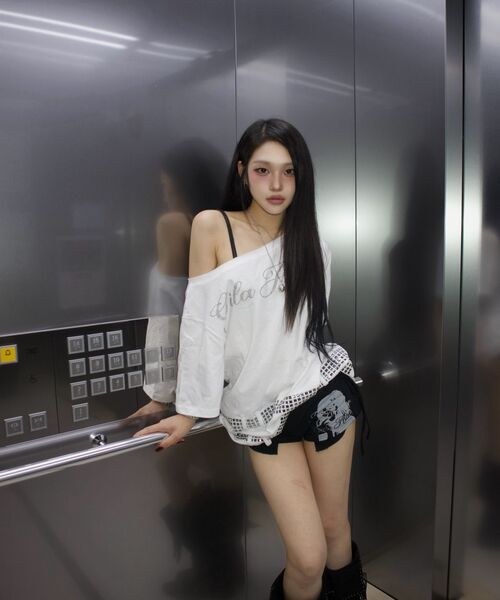 GILAARCHIVE(ギラアーカイブ)の「GLASSES GIRL STRING SHORT_BLACK(その他パンツ・レディース・その他・FREE)」の16枚目の写真