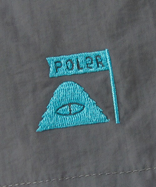 POLeR(ポーラー)の「POLeR/ポーラー NYLON WIDE STUFF SHORTS 6inch ナイロンワイドスタッフショーツ 2026年 夏 夏服(その他パンツ・メンズ・ブラック/ネイビー/グレー/オリーブ/サーモンピンク・M/L/XL)」の13枚目の写真