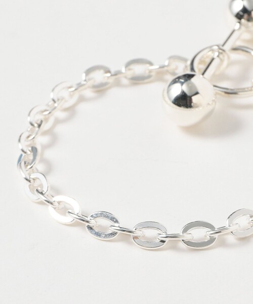 Ray BEAMS（レイビームス）の「Saskia Diez / BARBELLE Bracelet（ネックレス・レディース・シルバー・ONE SIZE）」の4枚目の写真