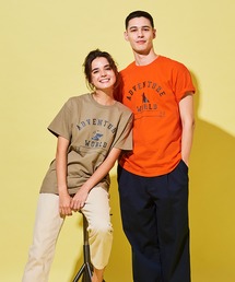 【YOUNG&OLSEN The DRYGOODS STORE】YOUNG&OLSEN The DRYGOODS STORE プリントTシャツ