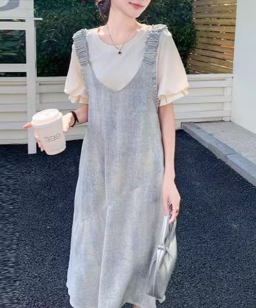 AMAJI(アマジ)の「キャミソール ワンピース + トップス(ワンピース・レディース・マルチ・SMALL/MEDIUM/LARGE/X-LARGE)」の3枚目の写真