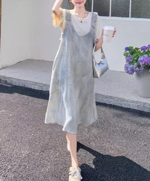 AMAJI(アマジ)の「キャミソール ワンピース + トップス(ワンピース・レディース・マルチ・SMALL/MEDIUM/LARGE/X-LARGE)」の2枚目の写真