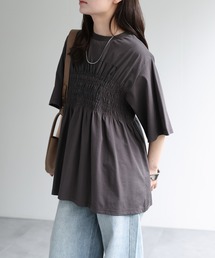 【接触冷感】ロゴプリントシャーリングTeeシャツ
