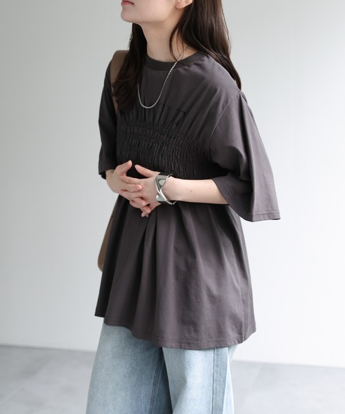model：156cm 着用サイズ：FREE