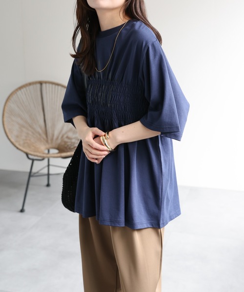 model：156cm 着用サイズ：FREE
