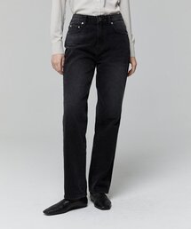 SEMI TAPERED DENIM_BLACK
