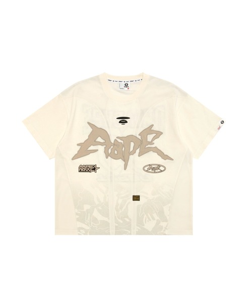 AAPE BY A BATHING APE（エーエイプバイアベイシングエイプ）の「AAPE FANCY MAIN TEE（Tシャツ/カットソー・メンズ・ブラック/アイボリー・LARGE/MEDIUM/SMALL/X-LARGE）」の2枚目の写真
