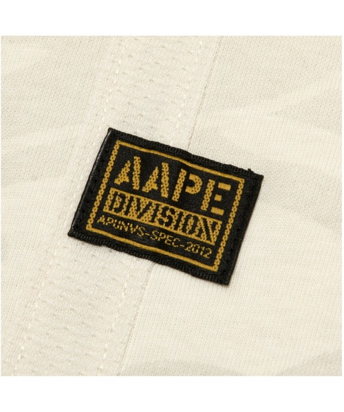 AAPE BY A BATHING APE（エーエイプバイアベイシングエイプ）の「AAPE FANCY MAIN TEE（Tシャツ/カットソー・メンズ・ブラック/アイボリー・LARGE/MEDIUM/SMALL/X-LARGE）」の3枚目の写真
