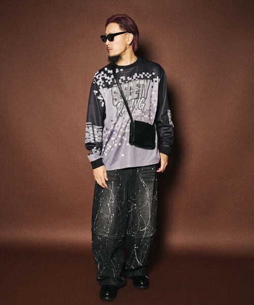 Subciety（サブサエティ）の「Black album sacoche（ショルダーバッグ・メンズ・ブラック・FREE）」の4枚目の写真