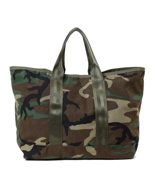 BEAMS GOLF（ビームスゴルフ）の「【別注】BRIEFING / WOODLAND CAMOUFLAGE トートバッグ（トートバッグ・レディース・その他・ONE SIZE）」の4枚目の写真